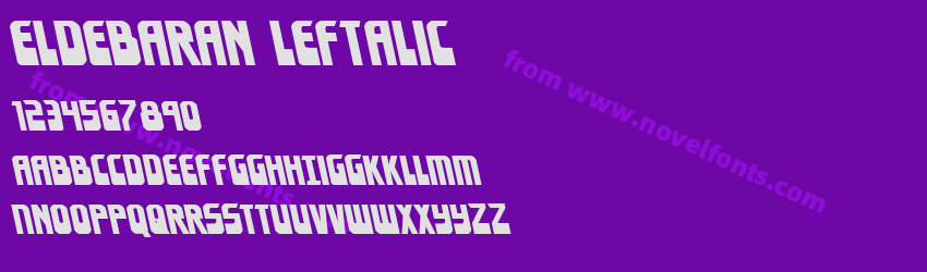 Eldebaran LeftalicPreview Eldebaran LeftalicPreview