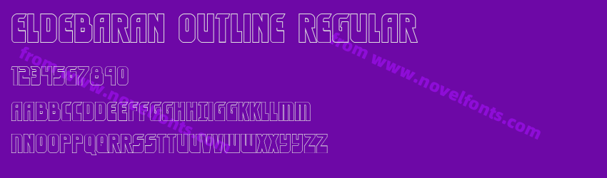 Eldebaran Outline RegularPreview Eldebaran Outline RegularPreview