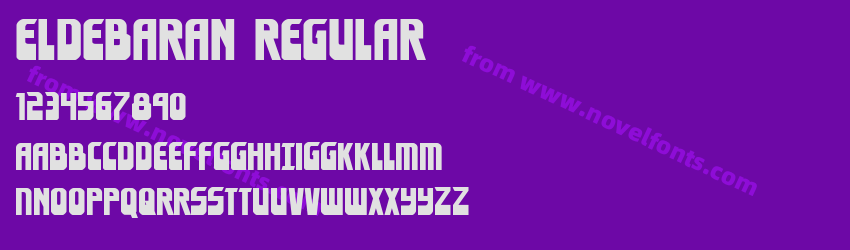 Eldebaran RegularPreview Eldebaran RegularPreview