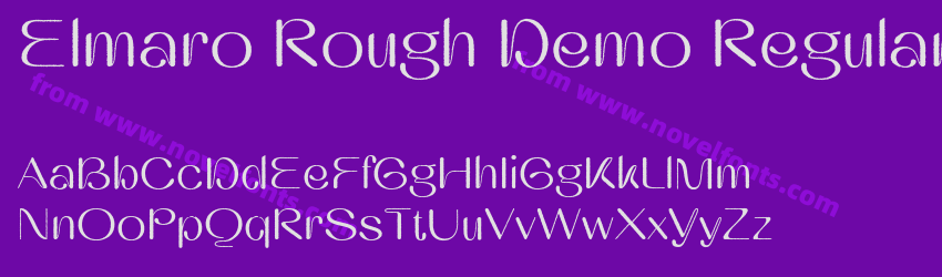 Elmaro Rough Demo RegularPreview Elmaro Rough Demo RegularPreview