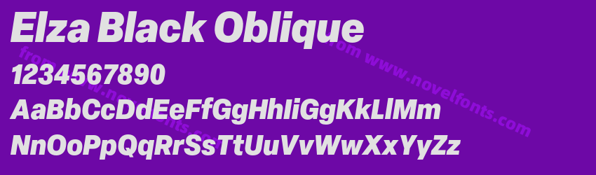 Elza Black ObliquePreview Elza Black ObliquePreview