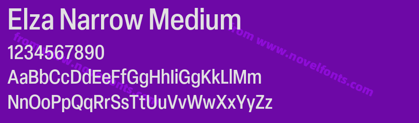 Elza Narrow MediumPreview Elza Narrow MediumPreview