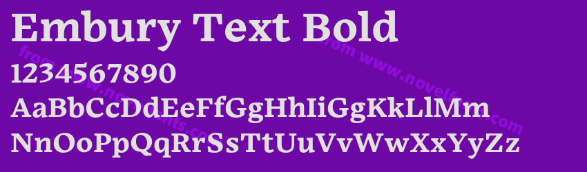Embury Text BoldPreview Embury Text BoldPreview