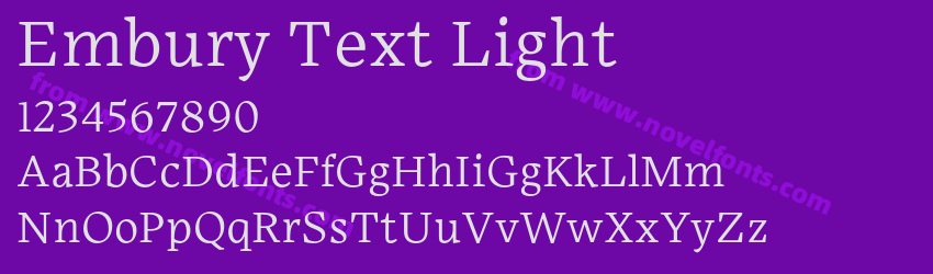 Embury Text LightPreview Embury Text LightPreview
