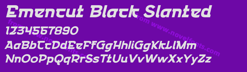 Emencut Black SlantedPreview Emencut Black SlantedPreview
