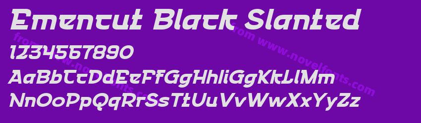 Emencut Black SlantedPreview Emencut Black SlantedPreview