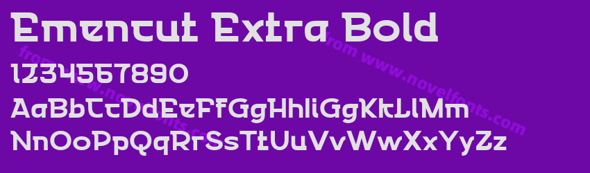 Emencut Extra BoldPreview Emencut Extra BoldPreview