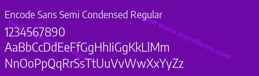Encode Sans Semi Condensed RegularPreview Encode Sans Semi Condensed RegularPreview