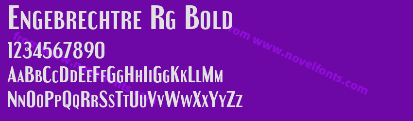 Engebrechtre Rg BoldPreview Engebrechtre Rg BoldPreview