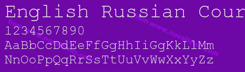 English Russian CourierPreview English Russian CourierPreview