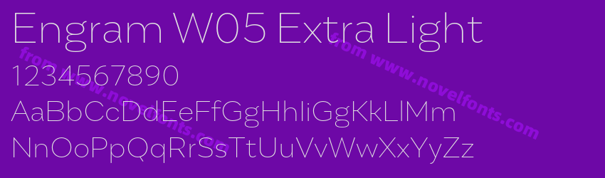 Engram W05 Extra LightPreview Engram W05 Extra LightPreview