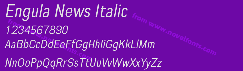 Engula News ItalicPreview Engula News ItalicPreview