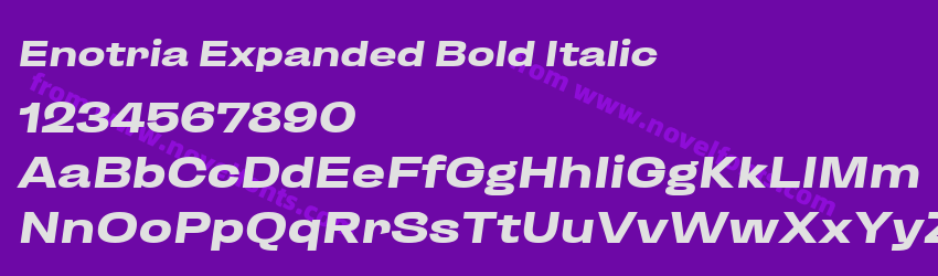Enotria Expanded Bold ItalicPreview Enotria Expanded Bold ItalicPreview