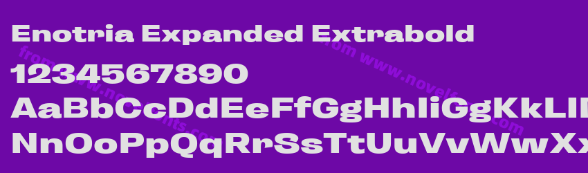 Enotria Expanded ExtraboldPreview Enotria Expanded ExtraboldPreview