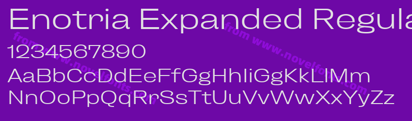 Enotria Expanded RegularPreview Enotria Expanded RegularPreview