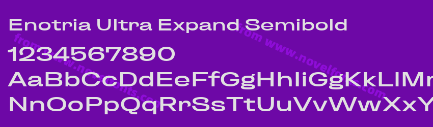 Enotria Ultra Expand SemiboldPreview Enotria Ultra Expand SemiboldPreview