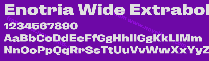 Enotria Wide ExtraboldPreview Enotria Wide ExtraboldPreview