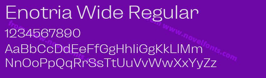 Enotria Wide RegularPreview Enotria Wide RegularPreview