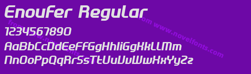Enoufer RegularPreview Enoufer RegularPreview