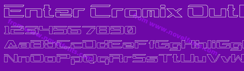 Enter Cromix OutlinePreview Enter Cromix OutlinePreview