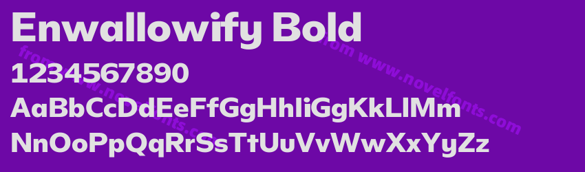 Enwallowify BoldPreview Enwallowify BoldPreview