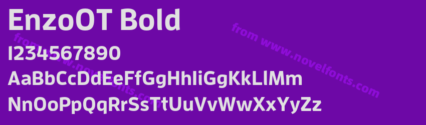 EnzoOT BoldPreview EnzoOT BoldPreview