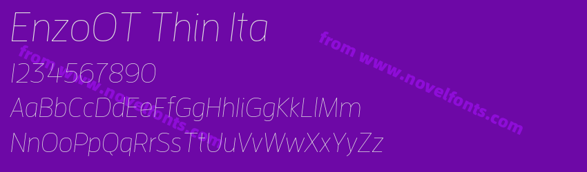 EnzoOT Thin ItaPreview EnzoOT Thin ItaPreview