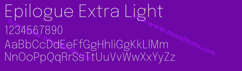 Epilogue Extra LightPreview Epilogue Extra LightPreview