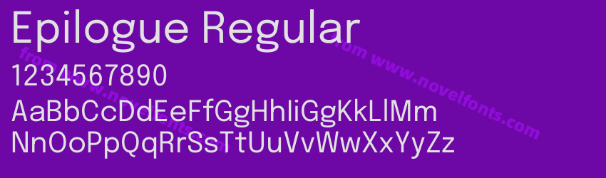 Epilogue RegularPreview Epilogue RegularPreview