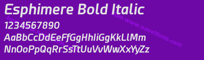 Esphimere Bold ItalicPreview Esphimere Bold ItalicPreview