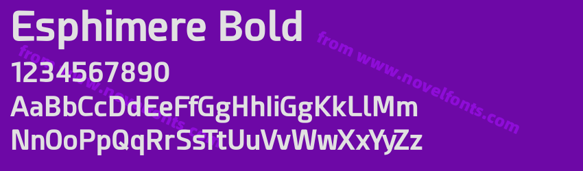 Esphimere BoldPreview Esphimere BoldPreview