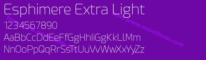 Esphimere Extra LightPreview Esphimere Extra LightPreview