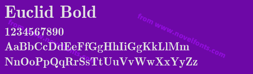 Euclid BoldPreview Euclid BoldPreview