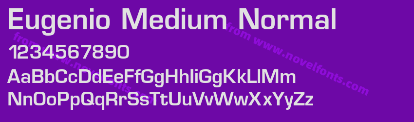Eugenio Medium NormalPreview Eugenio Medium NormalPreview