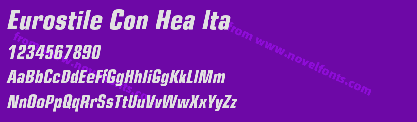 Eurostile Con Hea ItaPreview Eurostile Con Hea ItaPreview