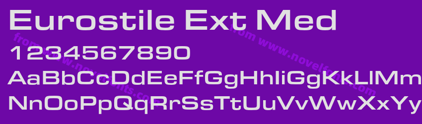Eurostile Ext MedPreview Eurostile Ext MedPreview