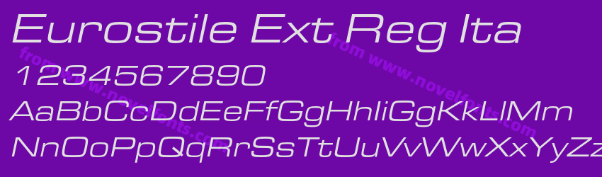 Eurostile Ext Reg ItaPreview Eurostile Ext Reg ItaPreview