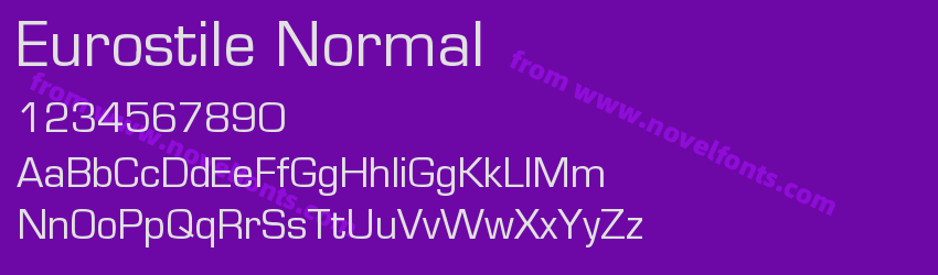 Eurostile NormalPreview Eurostile NormalPreview