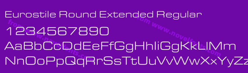 Eurostile Round Extended RegularPreview Eurostile Round Extended RegularPreview