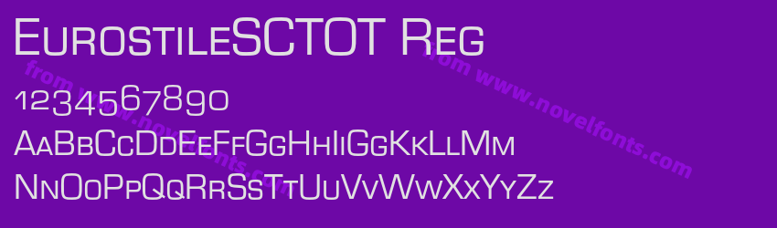 EurostileSCTOT RegPreview EurostileSCTOT RegPreview