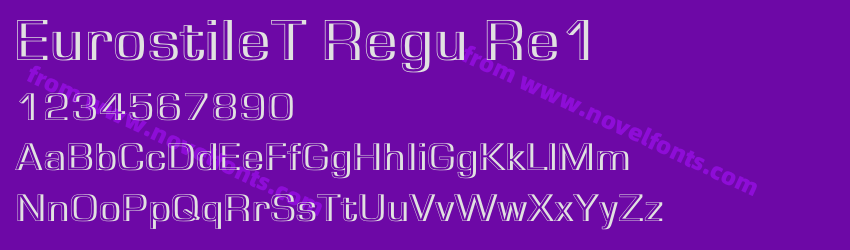 EurostileT Regu Re1Preview EurostileT Regu Re1Preview