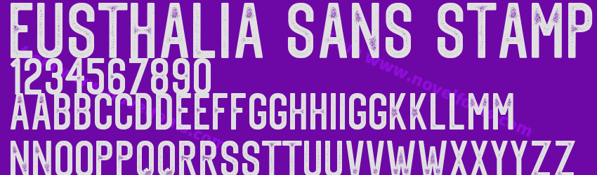 Eusthalia Sans StampedPreview Eusthalia Sans StampedPreview