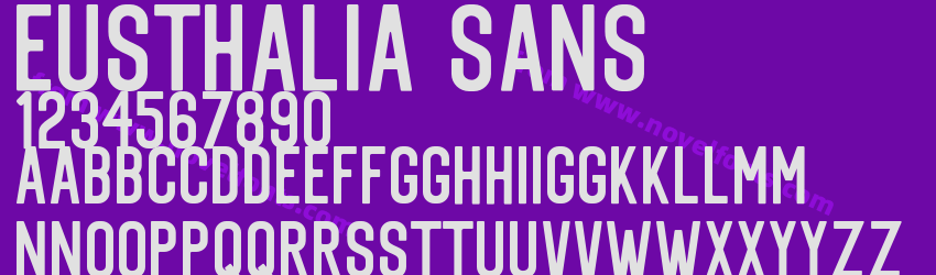 Eusthalia SansPreview Eusthalia SansPreview