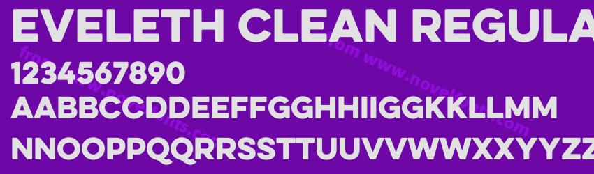 Eveleth Clean RegularPreview Eveleth Clean RegularPreview