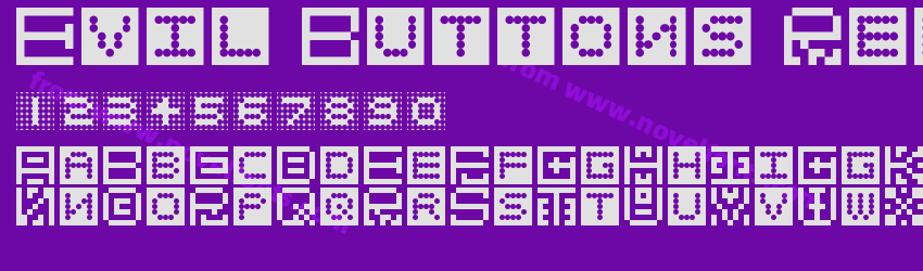 Evil Buttons RegularPreview Evil Buttons RegularPreview