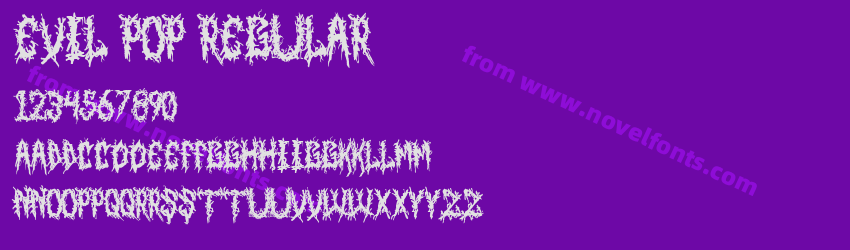 Evil Pop RegularPreview Evil Pop RegularPreview