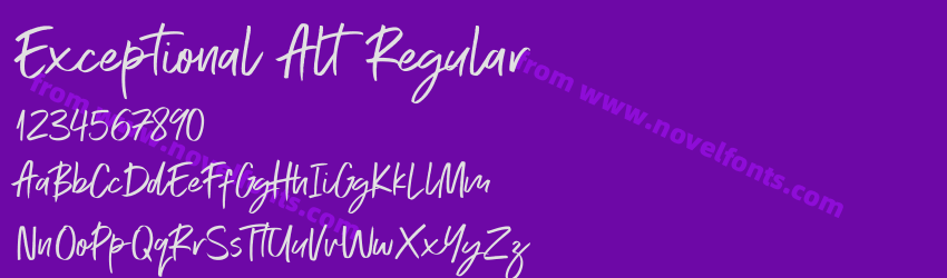 Exceptional Alt RegularPreview Exceptional Alt RegularPreview