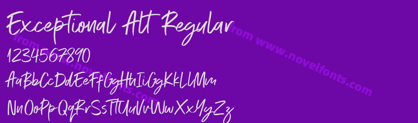 Exceptional Alt RegularPreview Exceptional Alt RegularPreview
