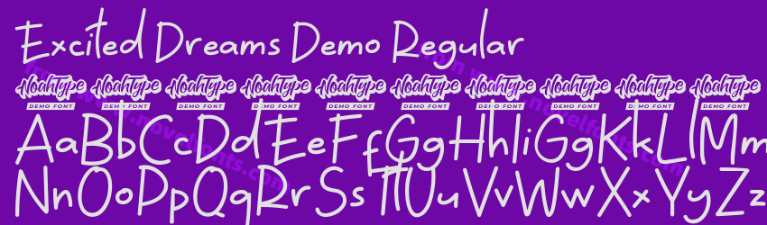 Excited Dreams Demo RegularPreview Excited Dreams Demo RegularPreview