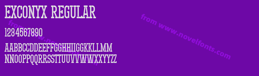 Exconyx RegularPreview Exconyx RegularPreview